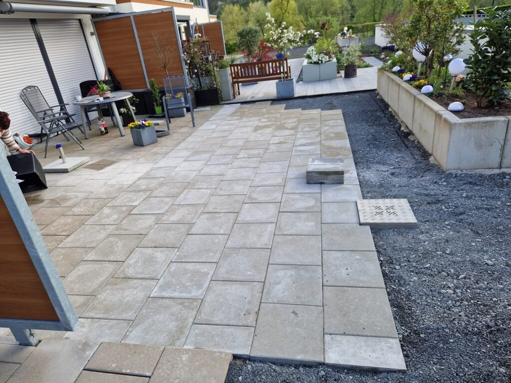 Terrassen aus Pflastersteinen Bochum
